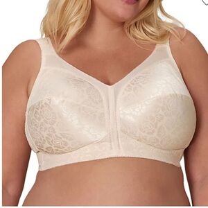 Playtex 18 Hour Wirefree Bra 4693 Natural Beige Sz 40DD New
